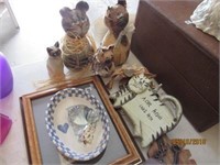 Lot of Cats, Figurines, Pictures & More