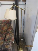 Brass Bottom Floor Lamp