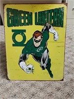 Green Lantern Metal Sign