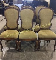 Antique table chairs (NO TABLE)