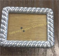 Pewter picture frame 8x6 inches