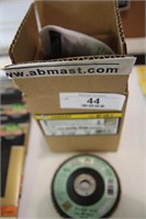 1 Box Of 10 Abmast Flat Discs 4" x 5/8"