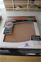 7 Packages Of Assorted Sand Paper