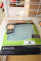 4 Pkgs Of 123 Sand Paper Assorted