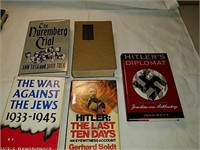 Collection of World War II and Hitler books