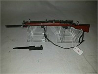 GB plastic mini Lee-Enfield rifle and bayonet