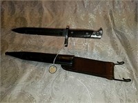 1895 US Bayonet for a lie straight pull rifle