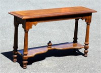4' Wide Wood Console Table