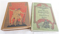 Pair of Vintage American History Books