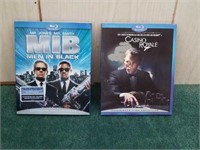MIB & Casino Royale DVDs