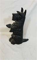 Cast iron scottie dog approx 13 inches tall