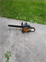 Poulan Pro 42cc chain saw in good working