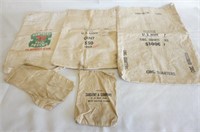 Lot of Vintage Fabric Bags/Sacks