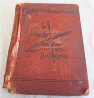 Antique Character Sketches Book, Copyright 1890