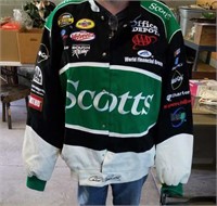 Team caliber Carl Edward's Scott's nascar jacket
