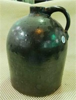 Vintage Brown jug, 11" tall
