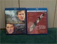 Beyond a reasonable doubt & Force 10 DVDs