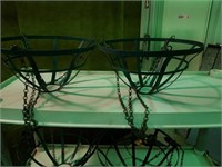 Metal flower pot hangers(6)