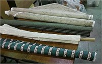 Partial rolls of cloth (5)