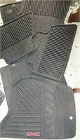 Floor mats for a vehicle, window clean person