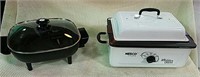 Nesco 5 qt roaster oven & Walmart electric skillet