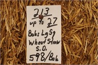 Straw-Lg. Squares-Wheat-S. Dakota