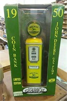 John Deere coin bank gas pump by GearBox