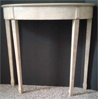 Handpainted Custom Wood Entry Table