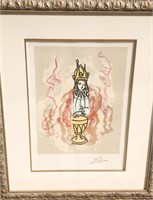 Signed Numbered Salvatore Dali "Prince of Cups"