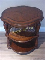 Vintage Wooden Tri-Level Table