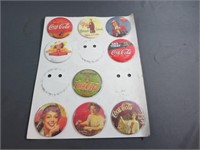 Vintage Coke Buttons