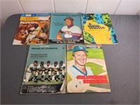 1971-1984 Milwaukee Brewers Score Books - H
