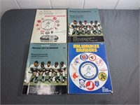 1970-1974 Milwaukee Brewers Score Books -G