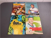 1971-1984 Milwaukee Brewers Score Books - D