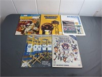 1971-1989 Milwaukee Brewers Score Books - C