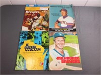 1971-1984 Milwaukee Brewers Score Books - B