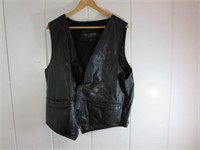 Wilsons Leather Vest, w/Harley Eagle--Size XL