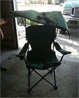 Folding Camp Chair with Umbrella