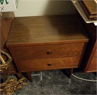 Harmony House Mid-Century Two Drawer Night Stand