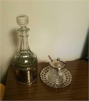 Tales of Sheffield Decanter & Sugar Dish