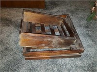 (2) Wooden Crates