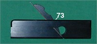 Small 7-inch ebony 3/8-inch round plane