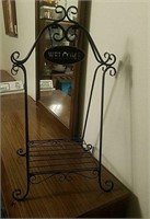 Metal Welcome Sign Stand