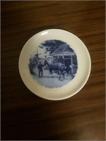 Small Horseshoer Picture Plate- Delft-Blawn