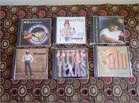 6 Country Music CD's 2 - See Pic for Details