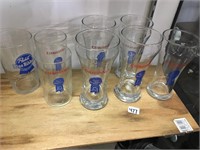 Pabst Blue Ribbon Glasses (assorted)