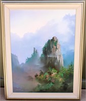 Art Thomas Leung Original Oil Painting Landscape