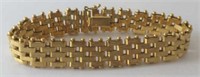 Vintage Angas & Coote rolled gold bracelet