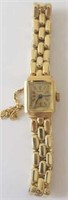 Para ladies vintage 585 gold cocktail wristwatch