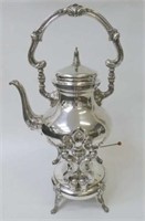 Fine quality Peruvian sterling silver tea kettle